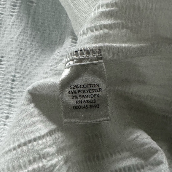 Women's Christopher & Banks Full Zip White Textured Jacket XL - Picture 9 of 11